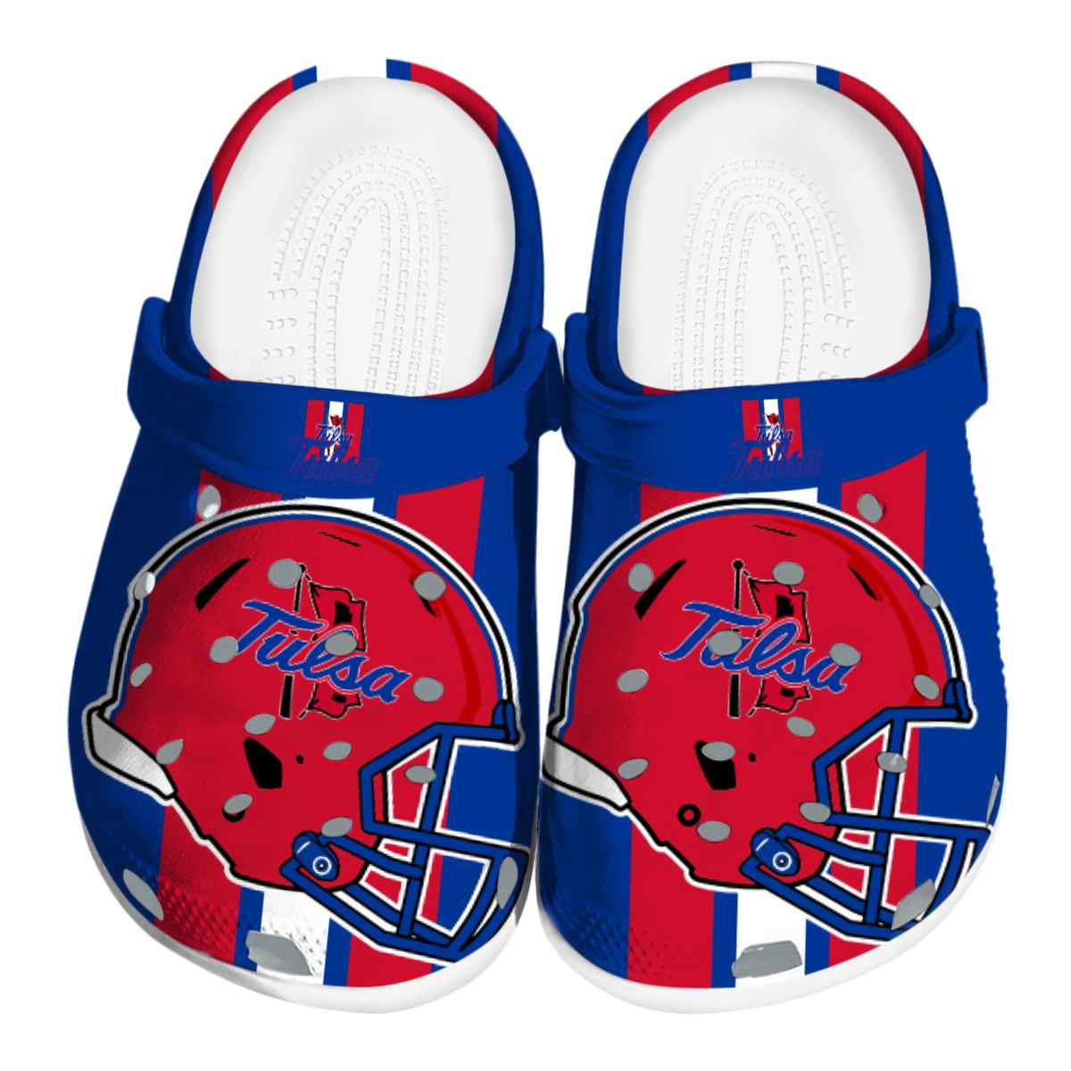 Tulsa Golden Hurricane 2025 NCAA Sport Crocs Clogs For Men Women and Kids - GNL1464817