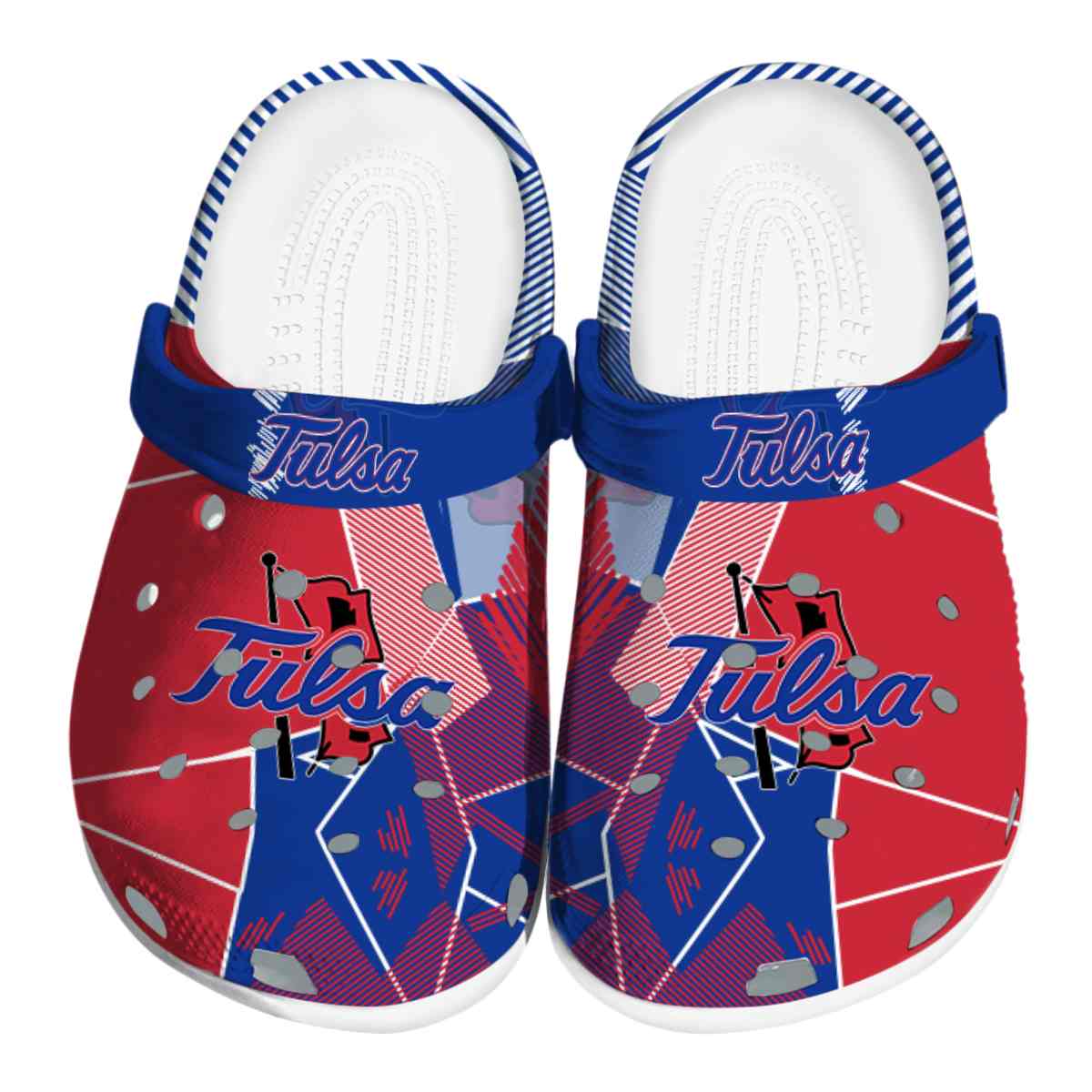 Tulsa Golden Hurricane 2025 NCAA Sport Crocs Clogs For Men Women and Kids - GNL1464826