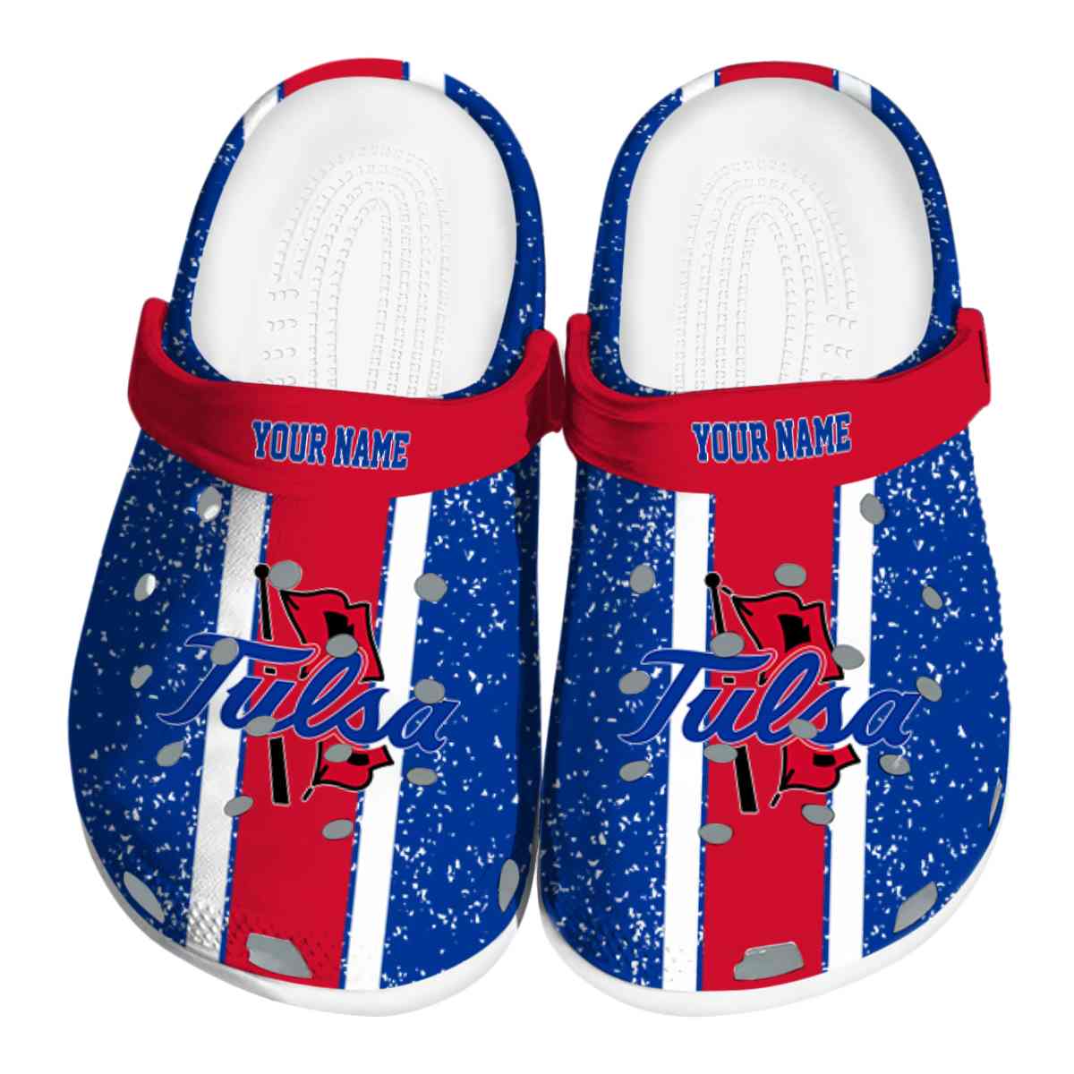 Tulsa Golden Hurricane 2025 NCAA Sport Crocs Clogs For Men Women and Kids - GNL1464827
