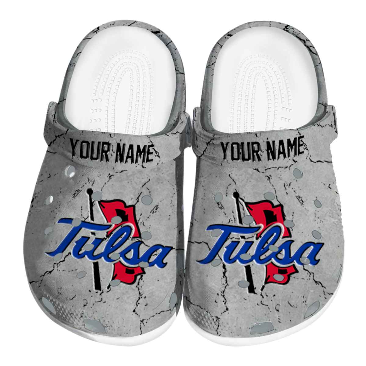 Tulsa Golden Hurricane 2025 NCAA Sport Crocs Clogs For Men Women and Kids - GNL1464838