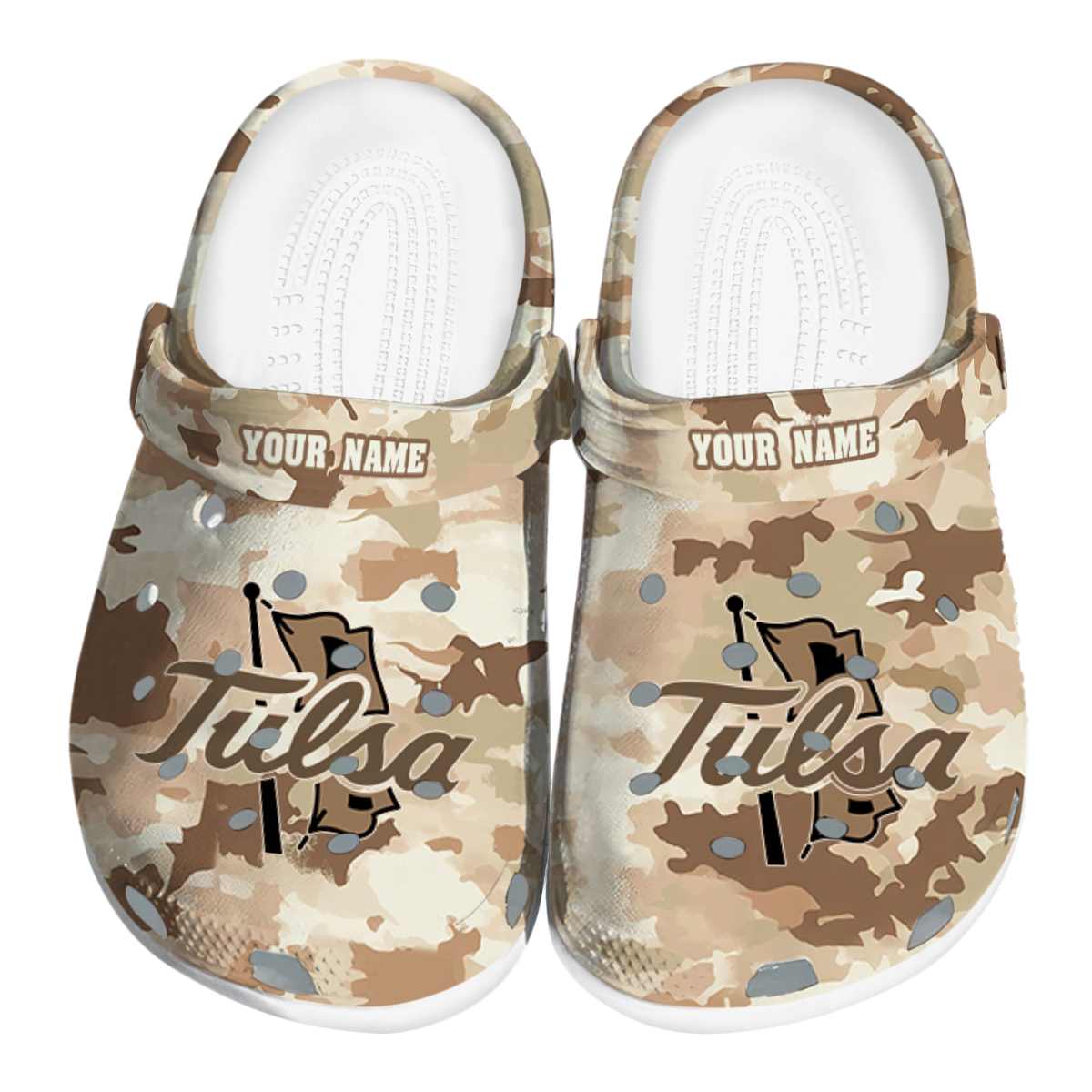Tulsa Golden Hurricane 2025 NCAA Sport Crocs Clogs For Men Women and Kids - GNL1464837