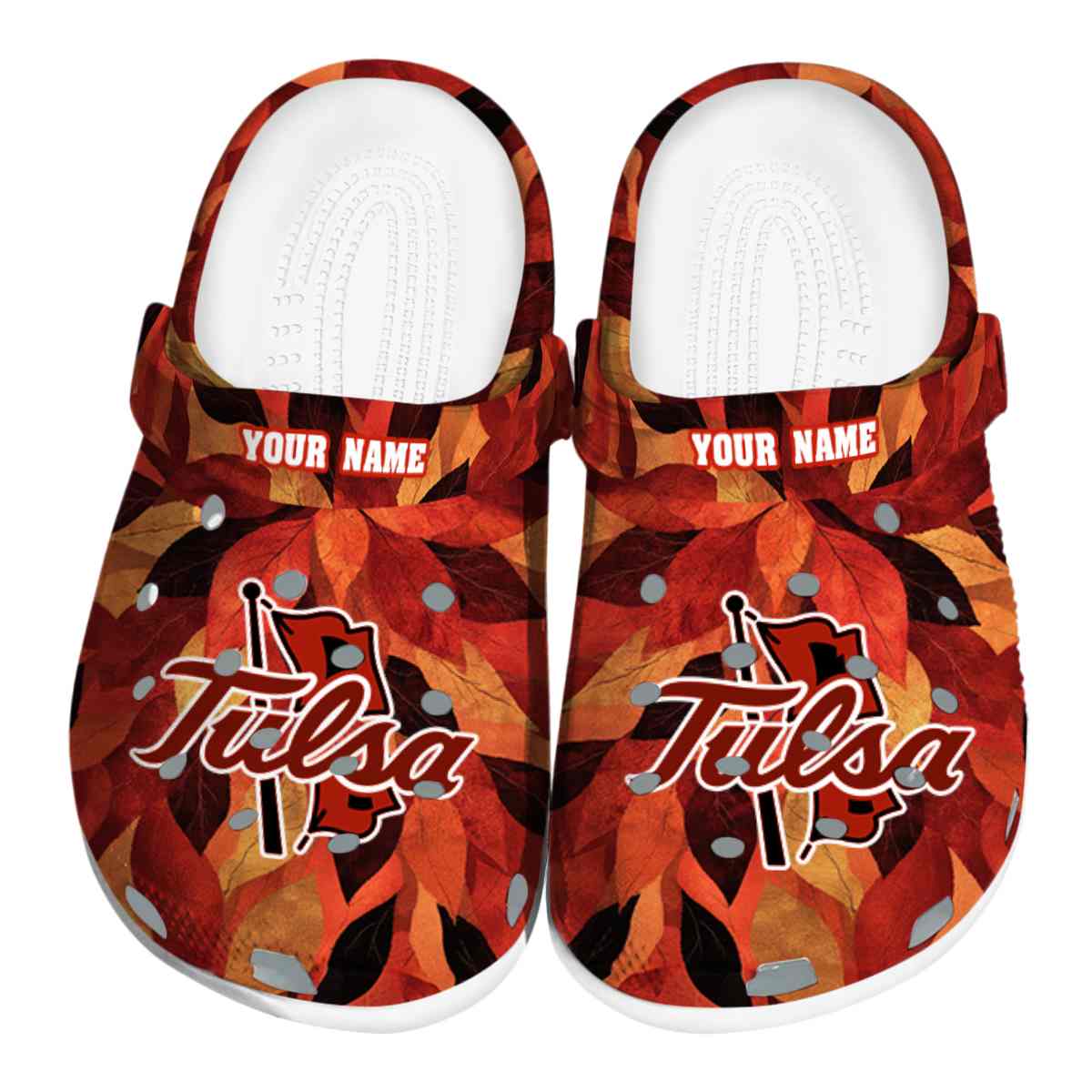 Tulsa Golden Hurricane 2025 NCAA Sport Crocs Clogs For Men Women and Kids - GNL1464828