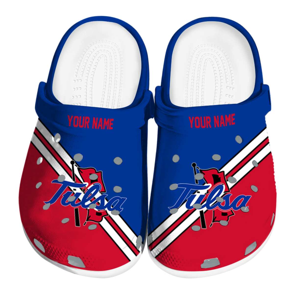 Tulsa Golden Hurricane 2025 NCAA Sport Crocs Clogs For Men Women and Kids - GNL1464842