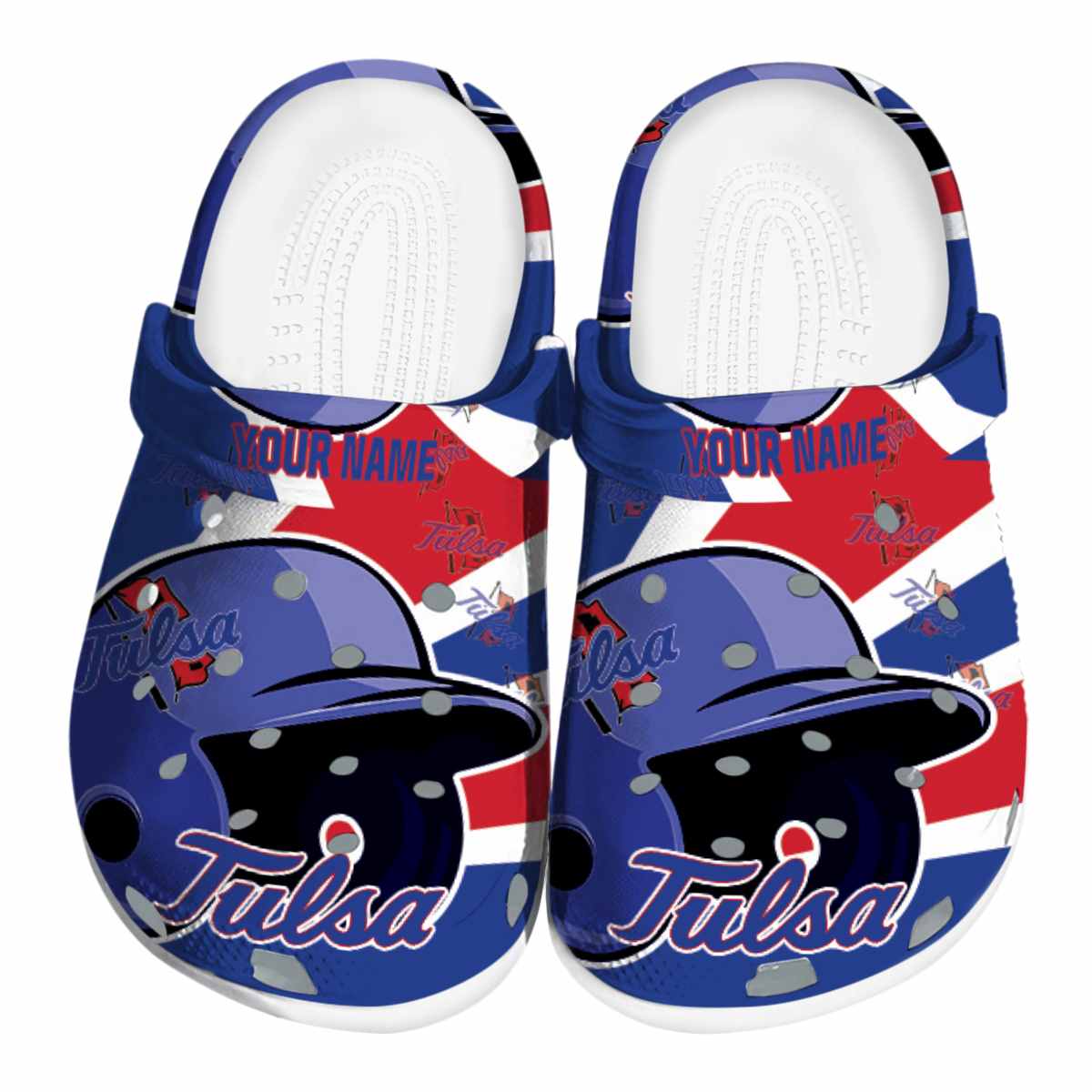 Tulsa Golden Hurricane 2025 NCAA Sport Crocs Clogs For Men Women and Kids - GNL1464870
