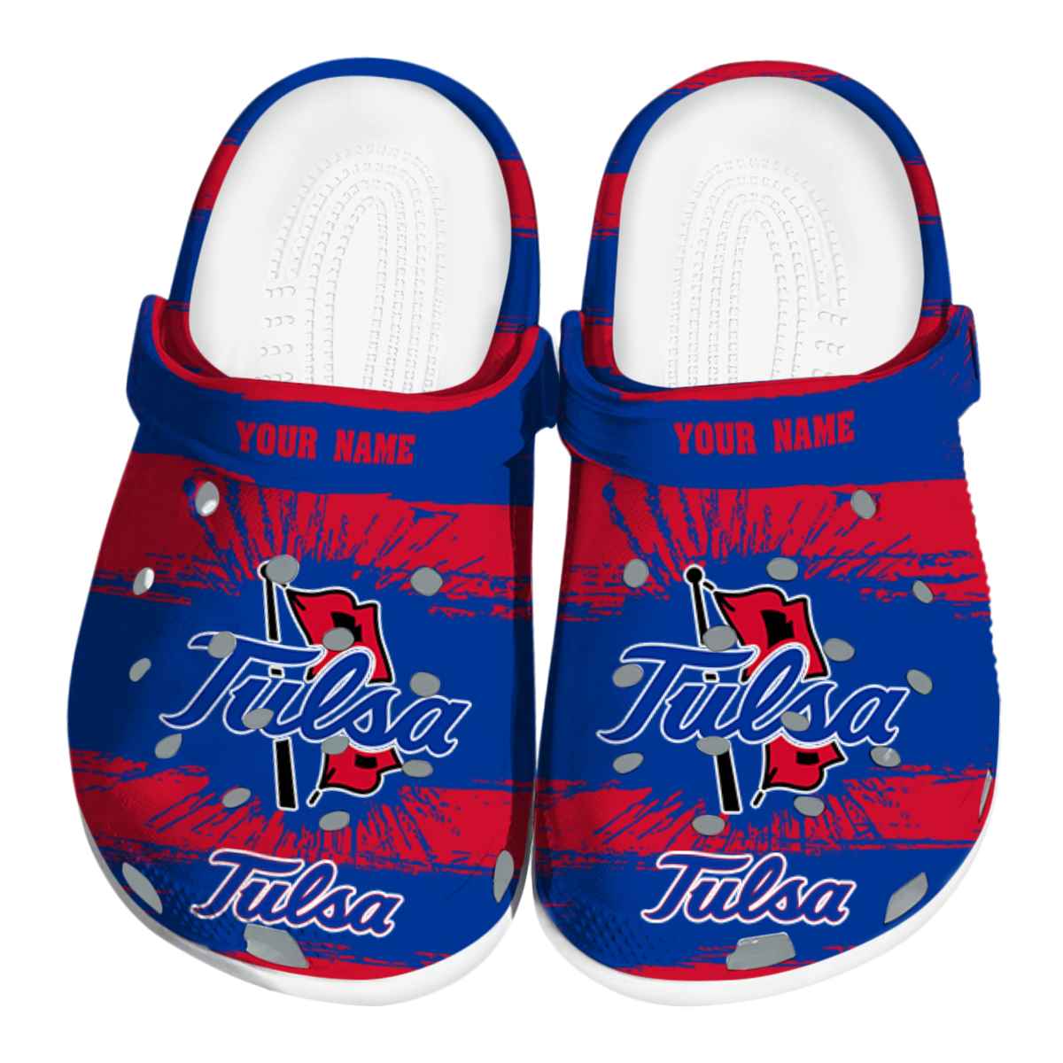 Tulsa Golden Hurricane 2025 NCAA Sport Crocs Clogs For Men Women and Kids - GNL1464850