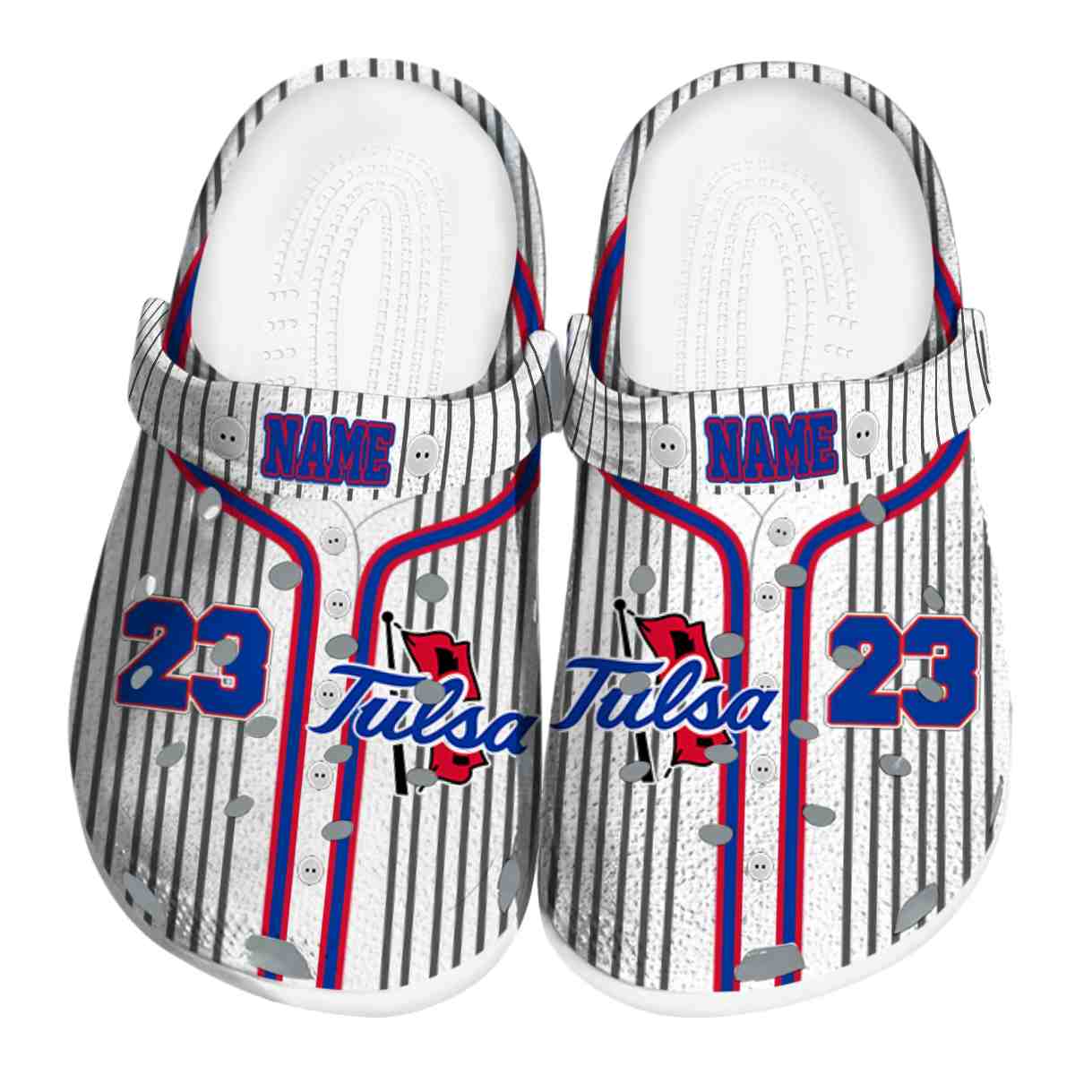 Tulsa Golden Hurricane 2025 NCAA Sport Crocs Clogs For Men Women and Kids - GNL1464865