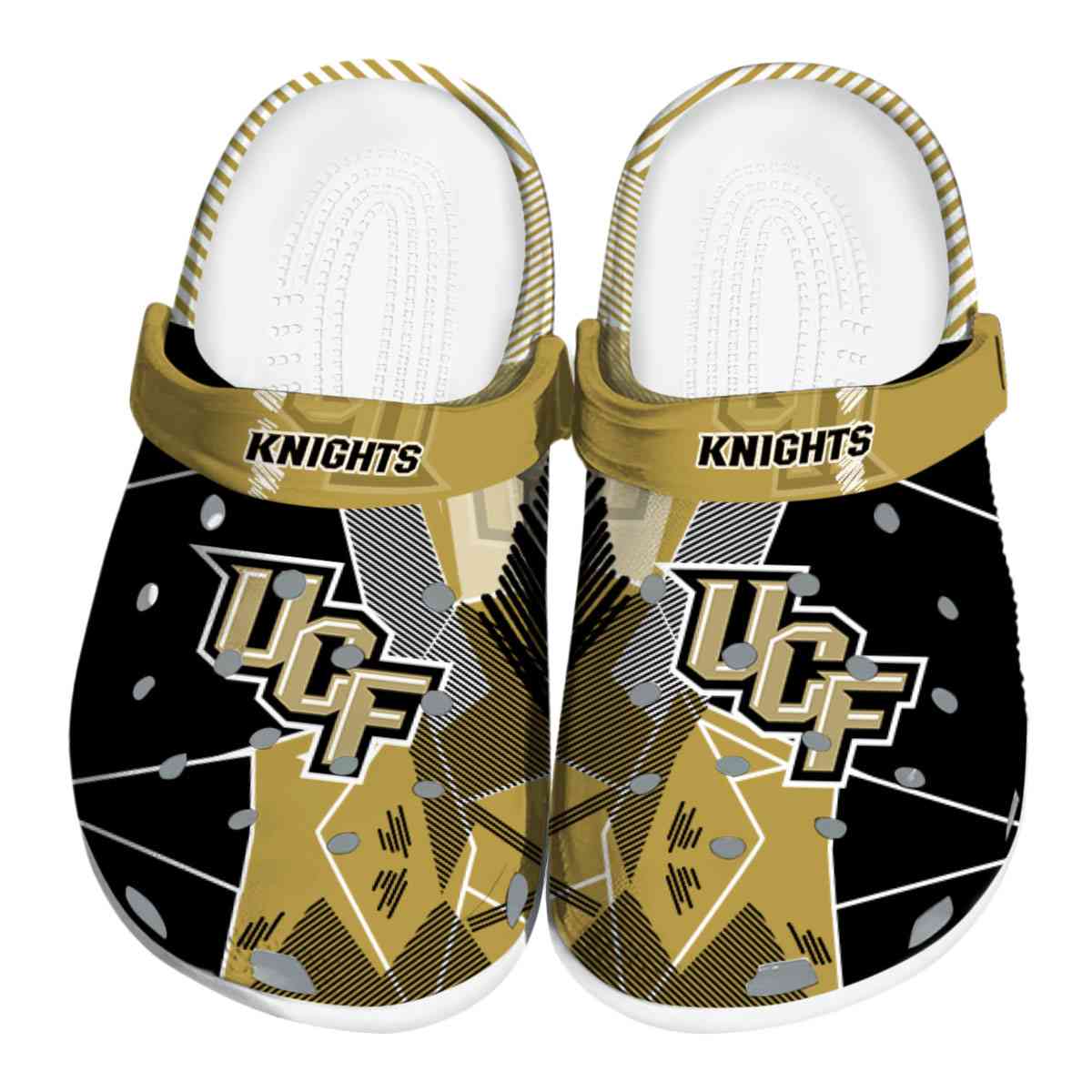 UCF Knights 2025 NCAA Sport Crocs Clogs For Men Women and Kids - GNL1464884