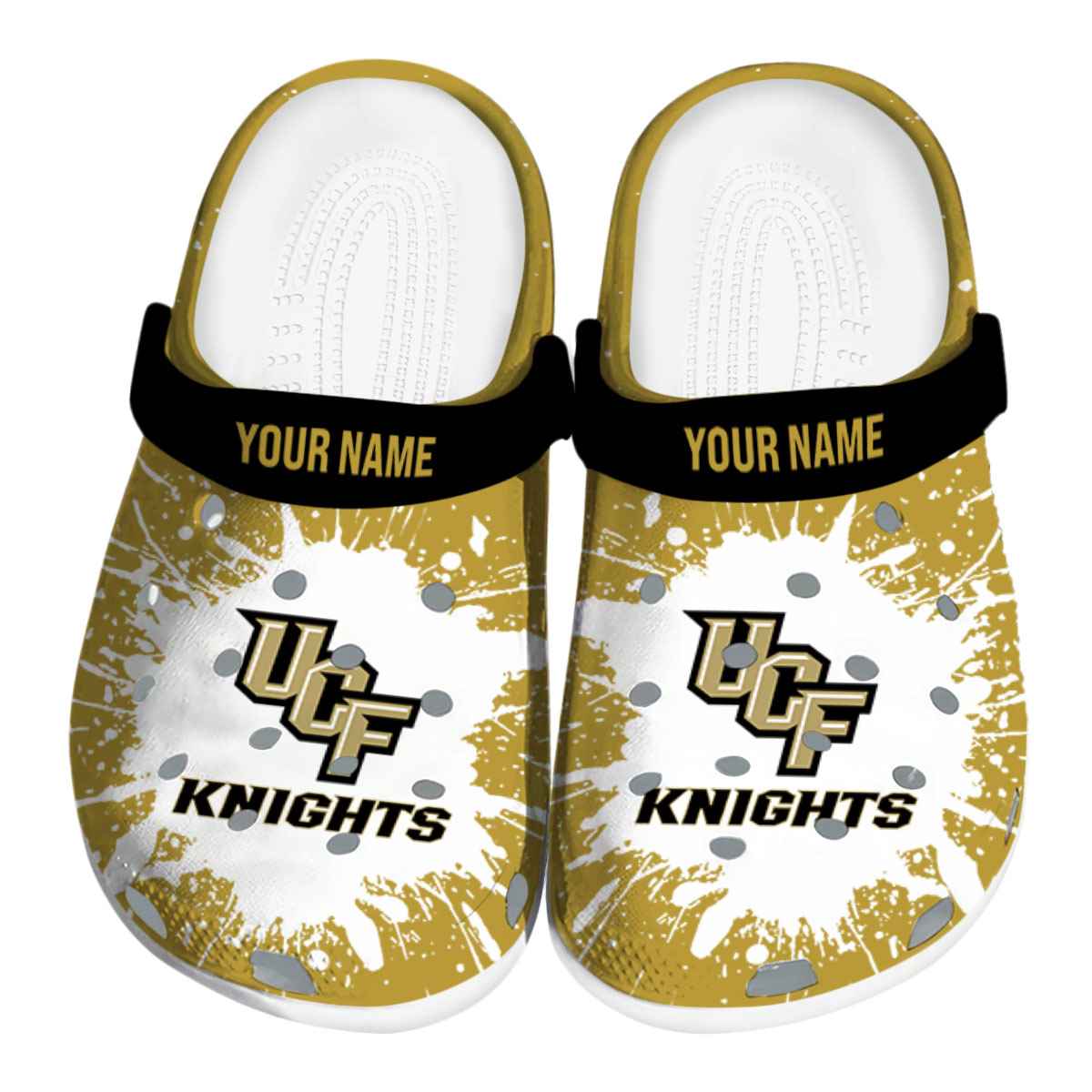 UCF Knights 2025 NCAA Sport Crocs Clogs For Men Women and Kids - GNL1464924