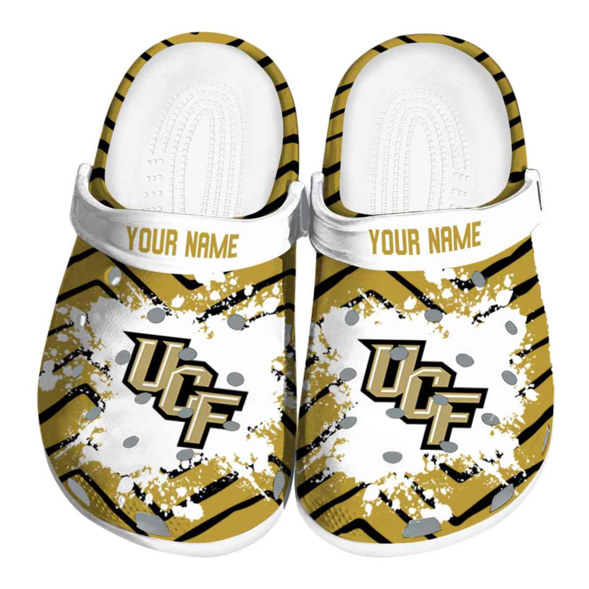 UCF Knights 2025 NCAA Sport Crocs Clogs For Men Women and Kids - GNL1464925