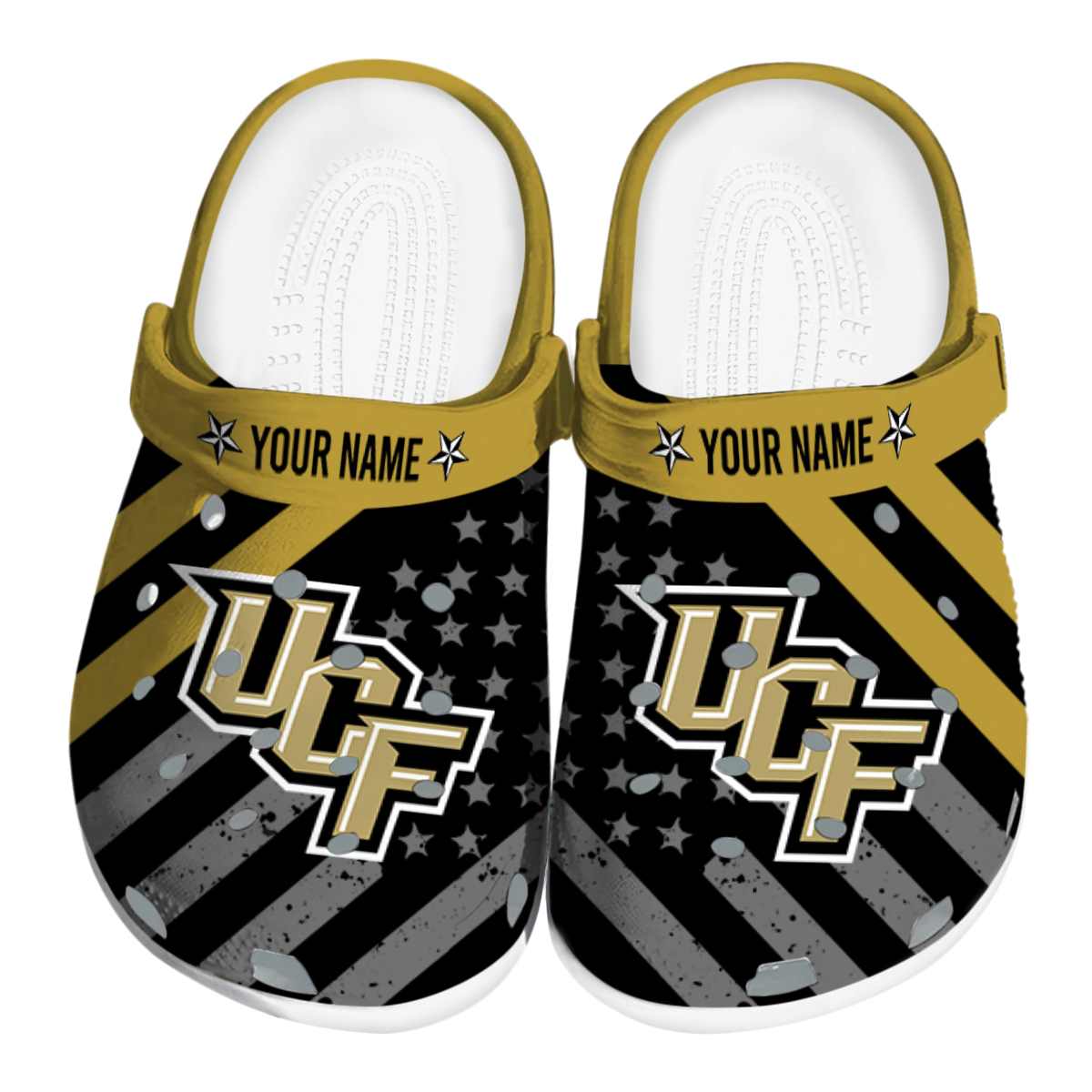 UCF Knights 2025 NCAA Sport Crocs Clogs For Men Women and Kids - GNL1464923