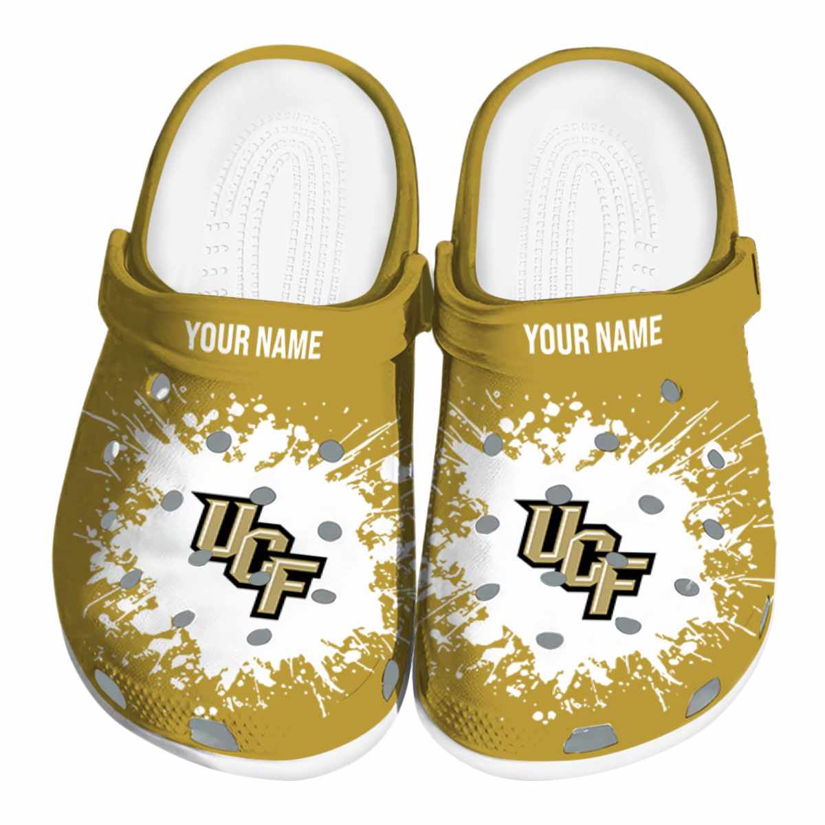 UCF Knights 2025 NCAA Sport Crocs Clogs For Men Women and Kids - GNL1464934