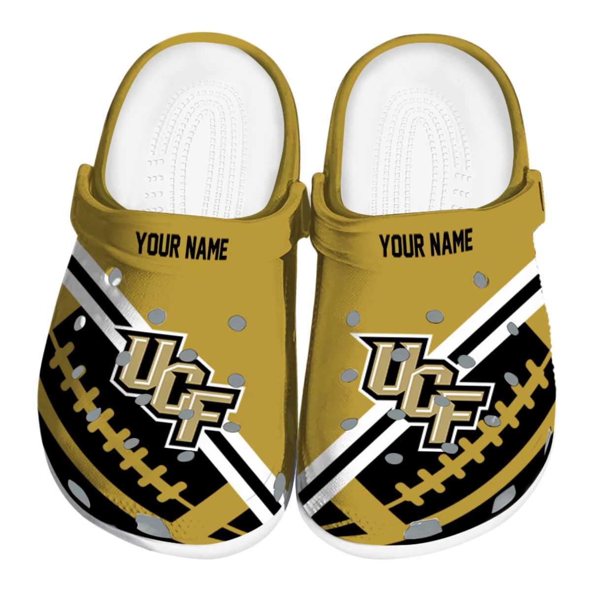 UCF Knights 2025 NCAA Sport Crocs Clogs For Men Women and Kids - GNL1464933