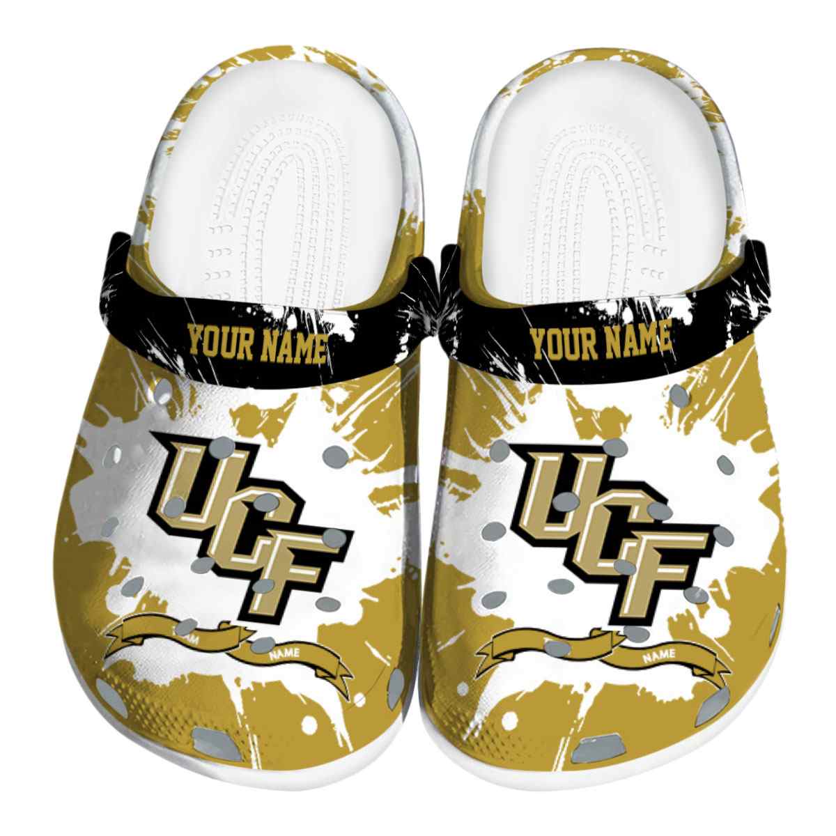 UCF Knights 2025 NCAA Sport Crocs Clogs For Men Women and Kids - GNL1464920
