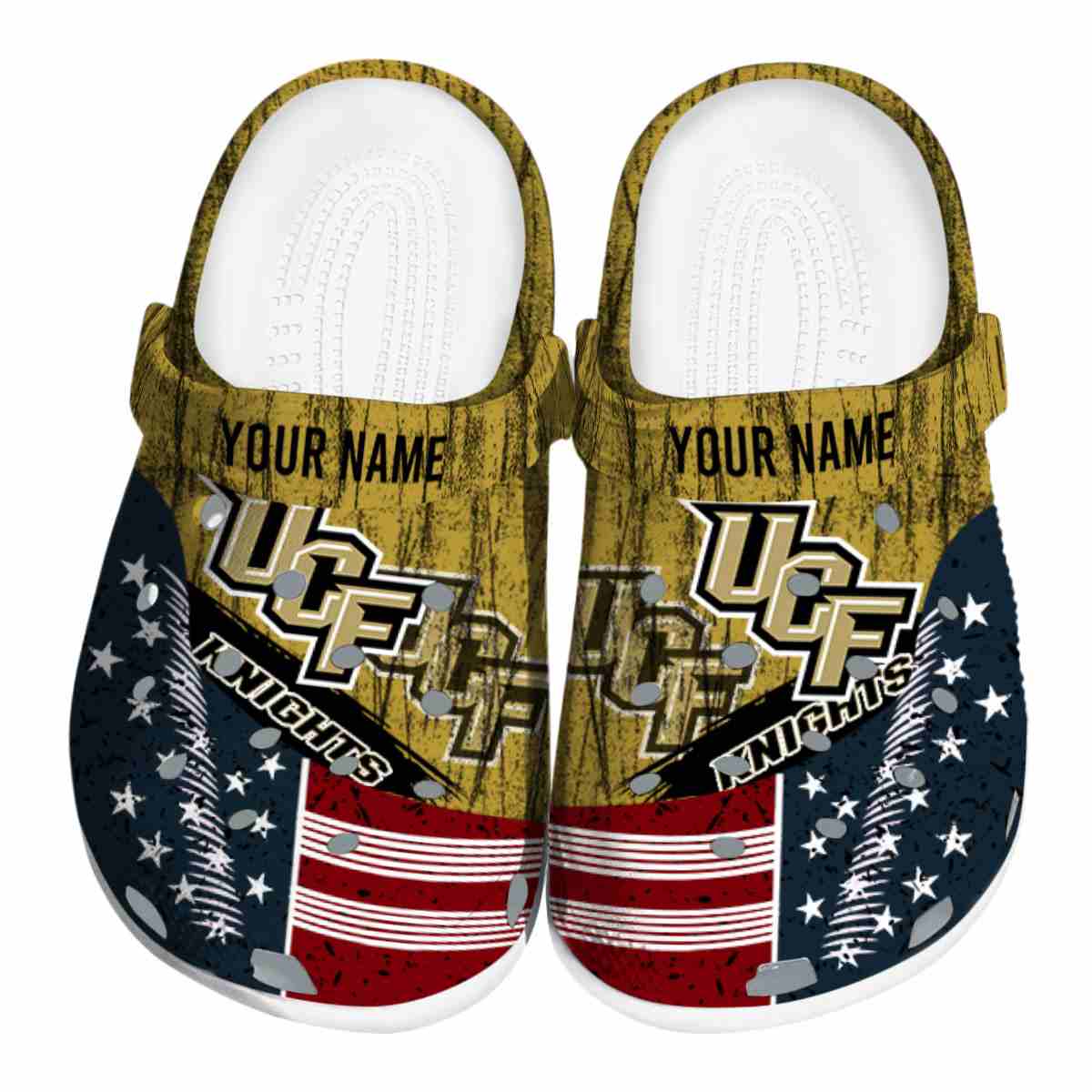 UCF Knights 2025 NCAA Sport Crocs Clogs For Men Women and Kids - GNL1464908