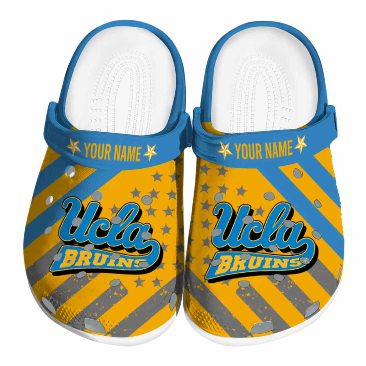UCLA Bruins 2025 NCAA Sport Crocs Clogs For Men Women and Kids - GNL1464951