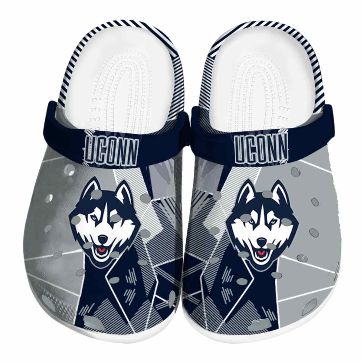 UConn Huskies 2025 NCAA Sport Crocs Clogs For Men Women and Kids - GNL1464937