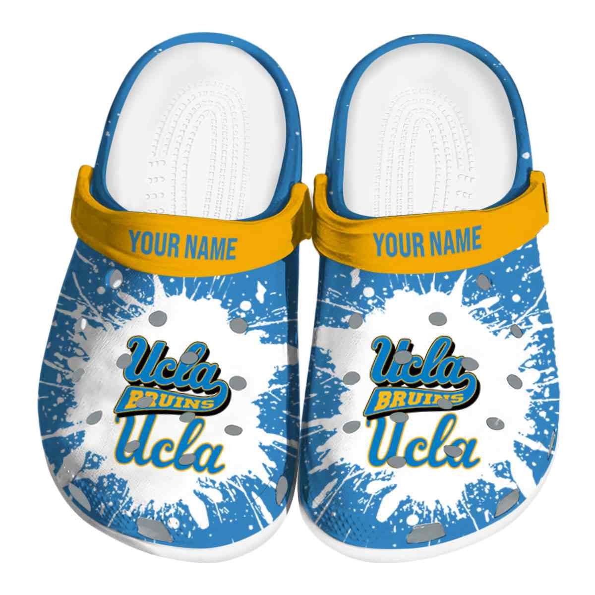 UCLA Bruins 2025 NCAA Sport Crocs Clogs For Men Women and Kids - GNL1464935