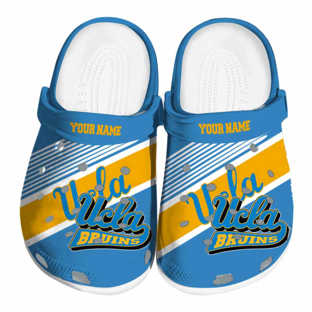 UCLA Bruins 2025 NCAA Sport Crocs Clogs For Men Women and Kids - GNL1464958