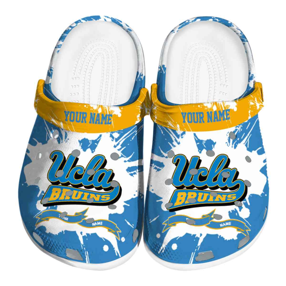 UCLA Bruins 2025 NCAA Sport Crocs Clogs For Men Women and Kids - GNL1464959