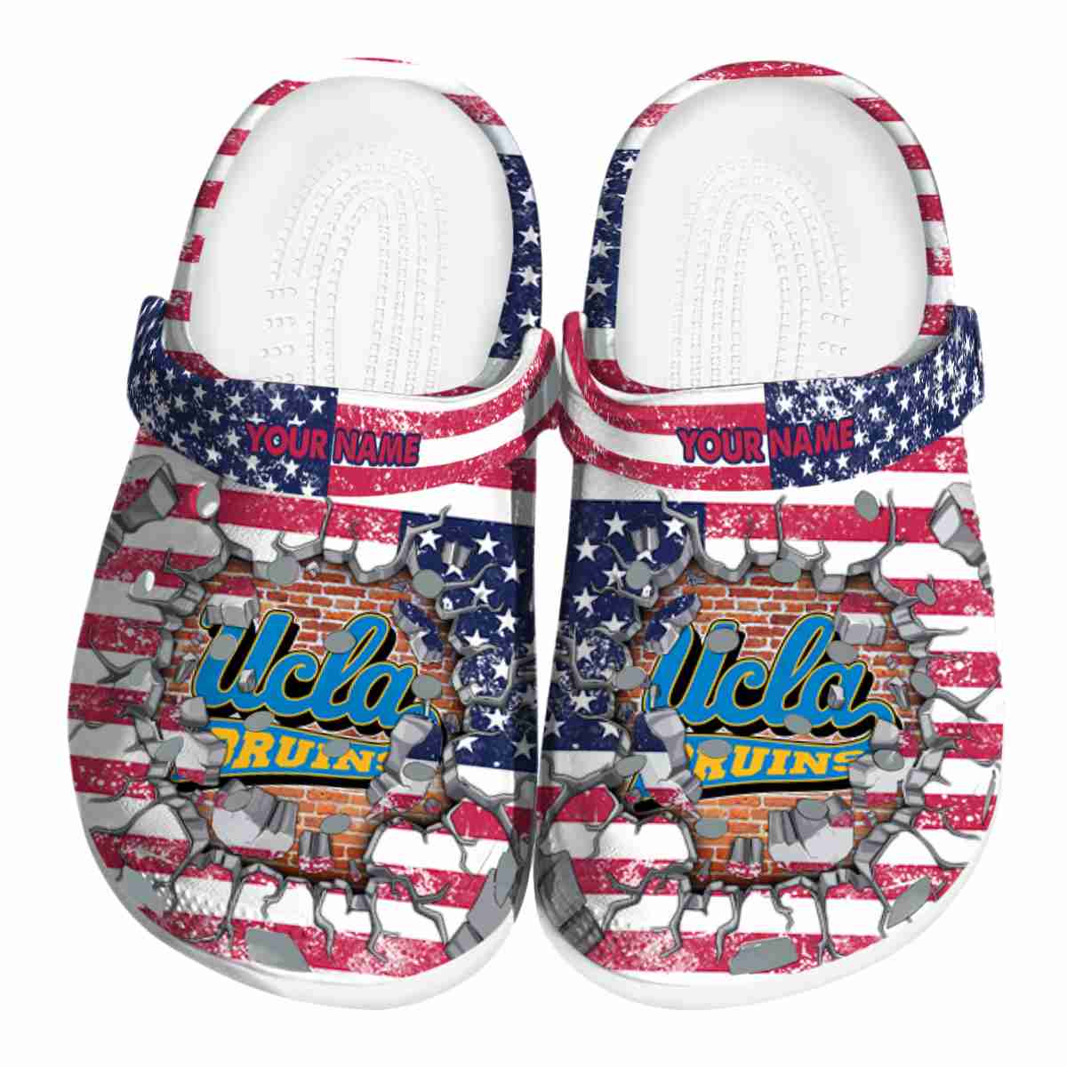 UCLA Bruins 2025 NCAA Sport Crocs Clogs For Men Women and Kids - GNL1464945