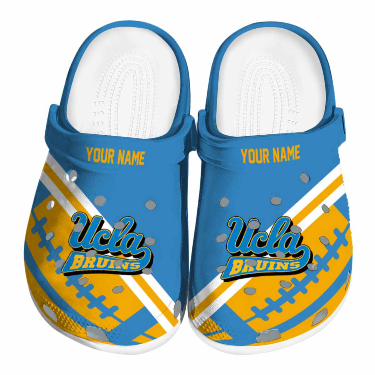 UCLA Bruins 2025 NCAA Sport Crocs Clogs For Men Women and Kids - GNL1464954