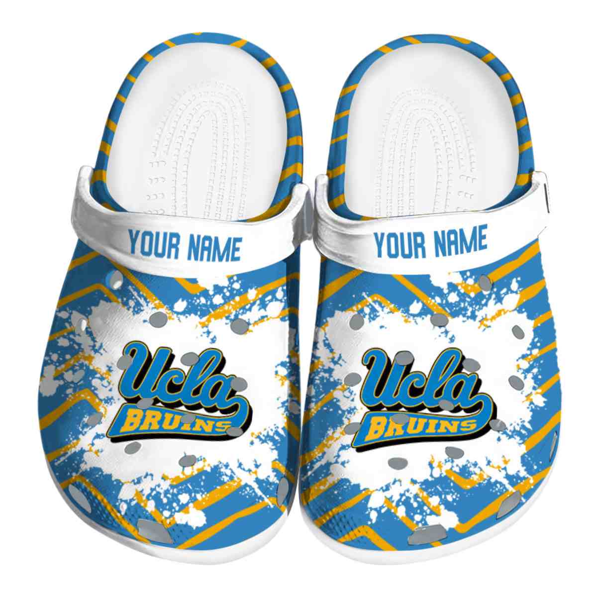 UCLA Bruins 2025 NCAA Sport Crocs Clogs For Men Women and Kids - GNL1464942