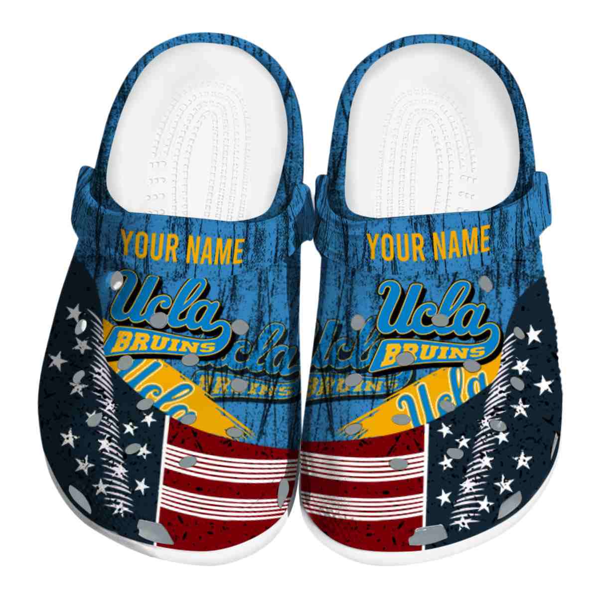 UCLA Bruins 2025 NCAA Sport Crocs Clogs For Men Women and Kids - GNL1464962