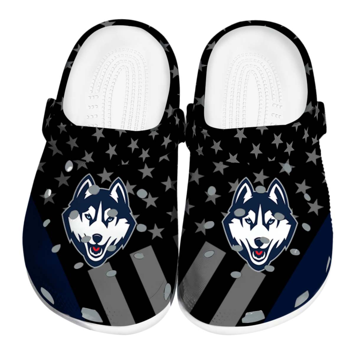 UConn Huskies 2025 NCAA Sport Crocs Clogs For Men Women and Kids - GNL1464953