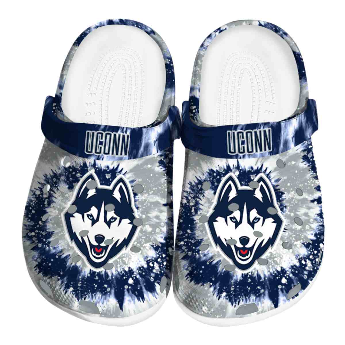 UConn Huskies 2025 NCAA Sport Crocs Clogs For Men Women and Kids - GNL1464949