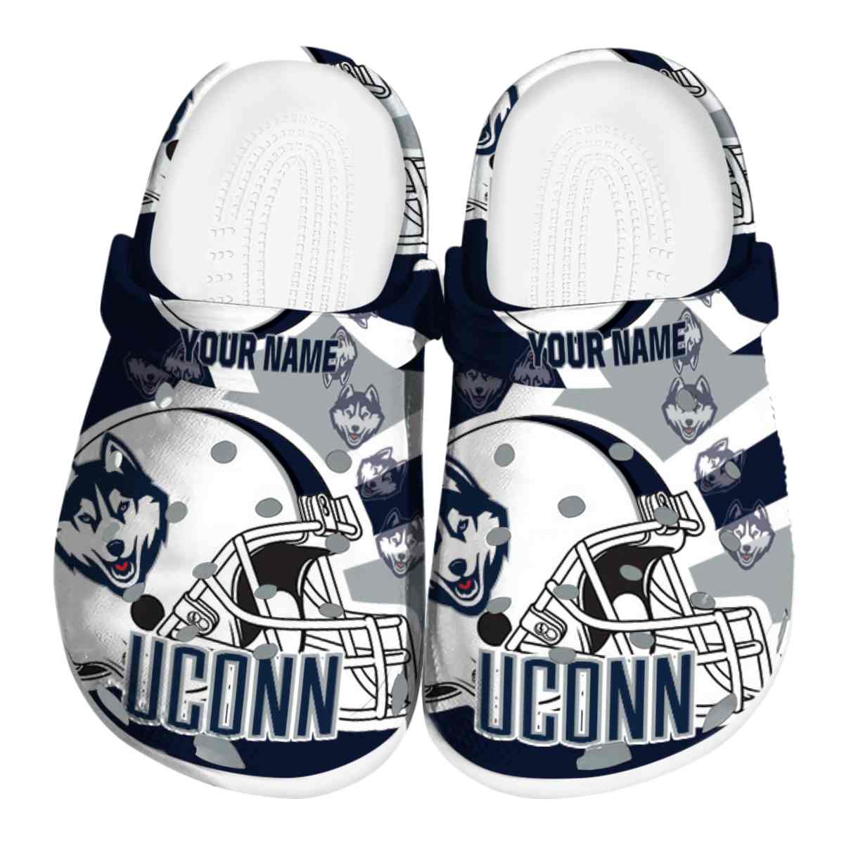 UConn Huskies 2025 NCAA Sport Crocs Clogs For Men Women and Kids - GNL1464968