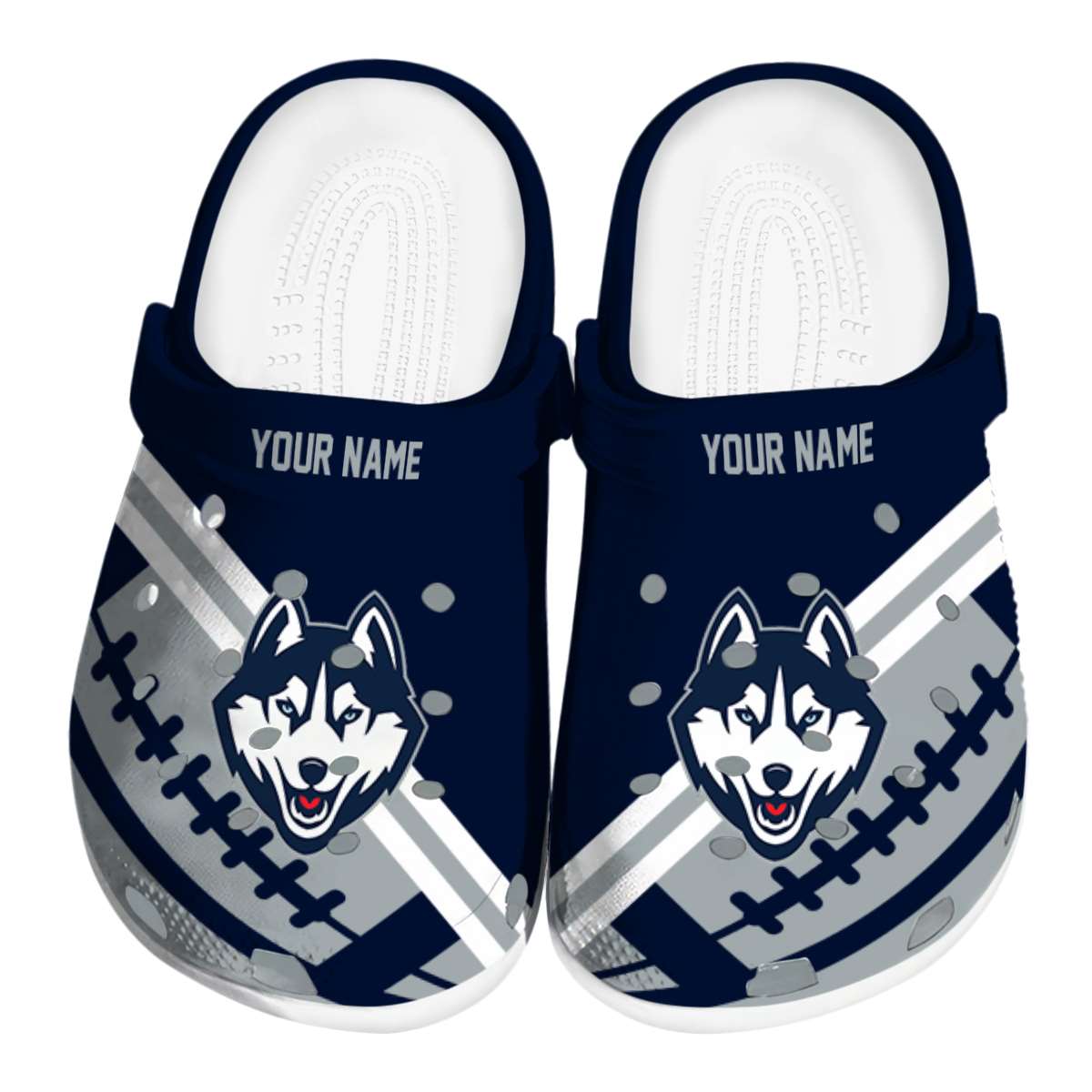 UConn Huskies 2025 NCAA Sport Crocs Clogs For Men Women and Kids - GNL1464982