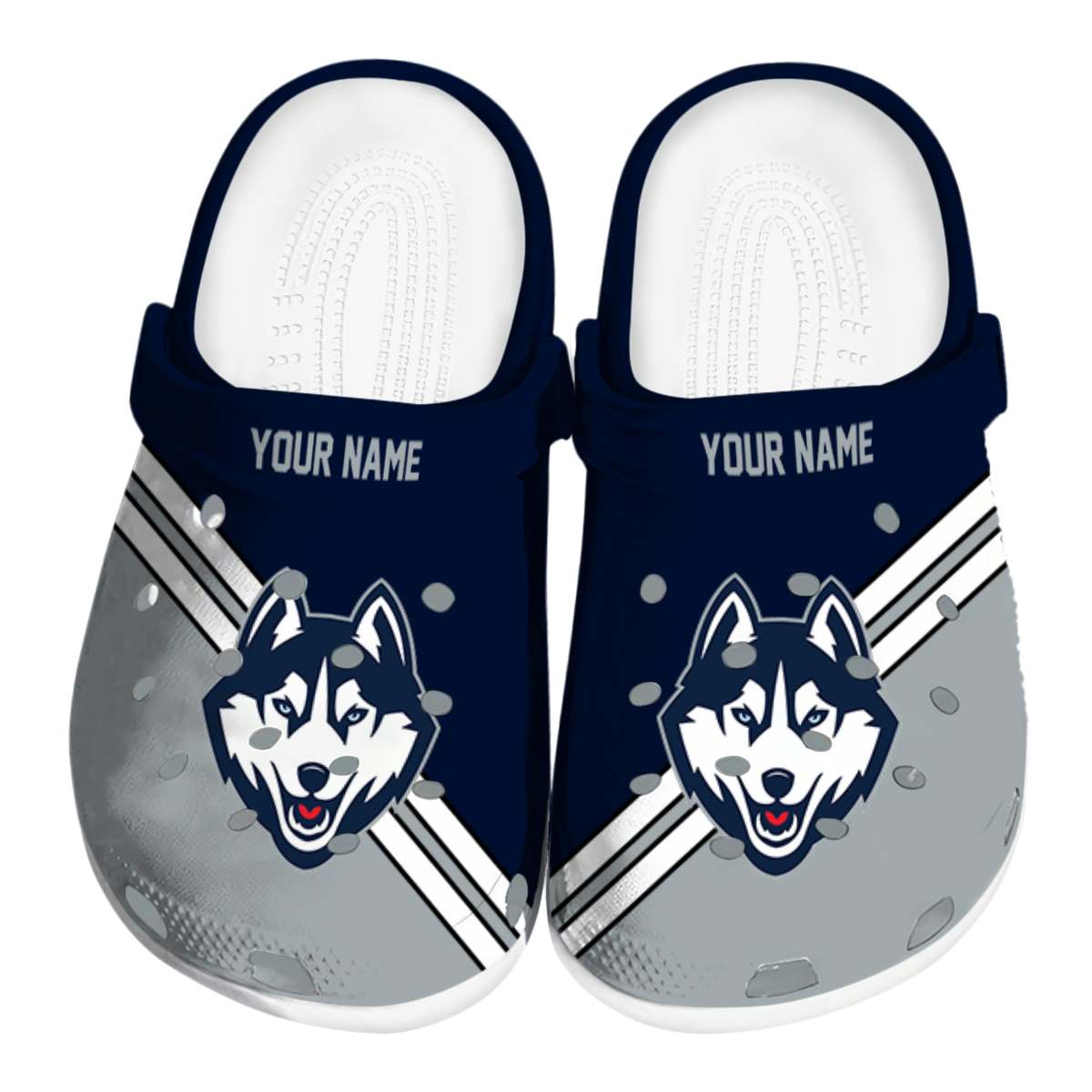 UConn Huskies 2025 NCAA Sport Crocs Clogs For Men Women and Kids - GNL1464978
