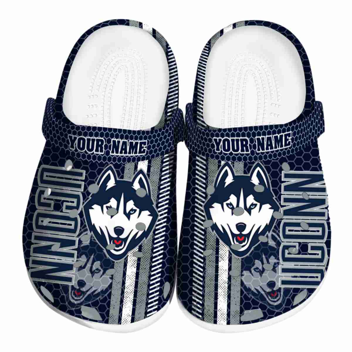 UConn Huskies 2025 NCAA Sport Crocs Clogs For Men Women and Kids - GNL1464974