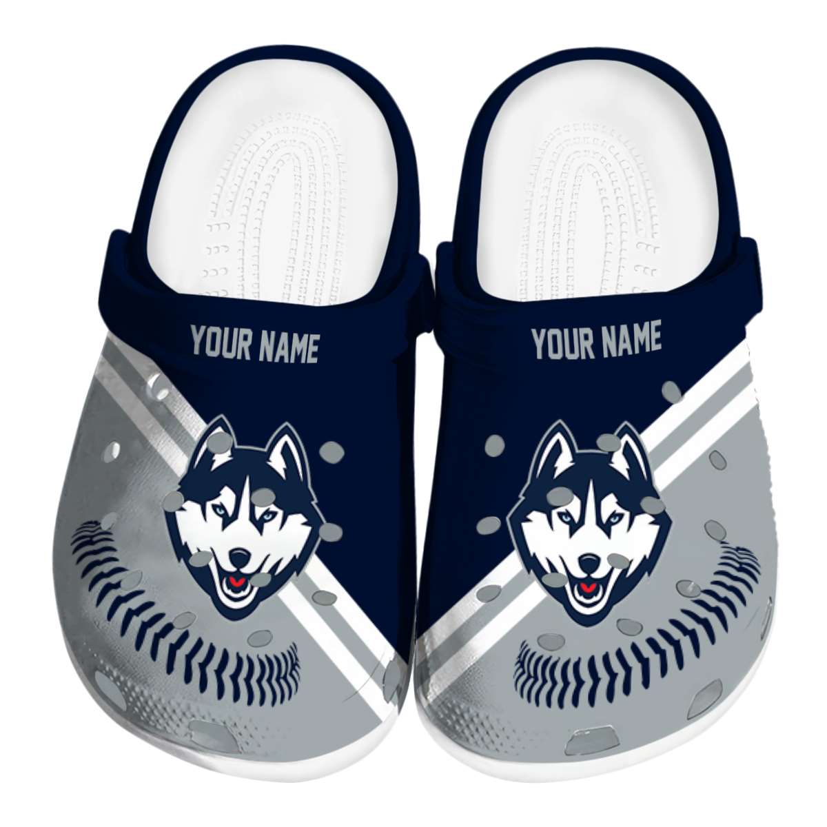 UConn Huskies 2025 NCAA Sport Crocs Clogs For Men Women and Kids - GNL1464973