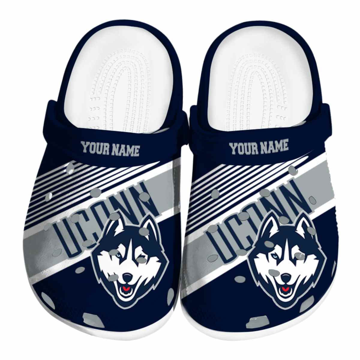 UConn Huskies 2025 NCAA Sport Crocs Clogs For Men Women and Kids - GNL1464991