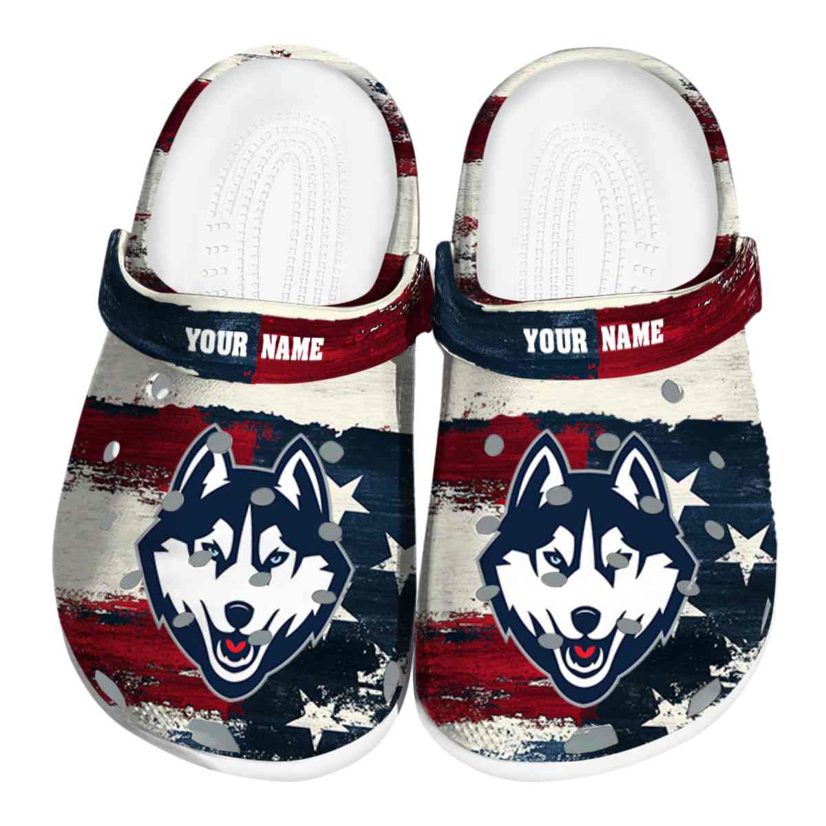UConn Huskies 2025 NCAA Sport Crocs Clogs For Men Women and Kids - GNL1464986