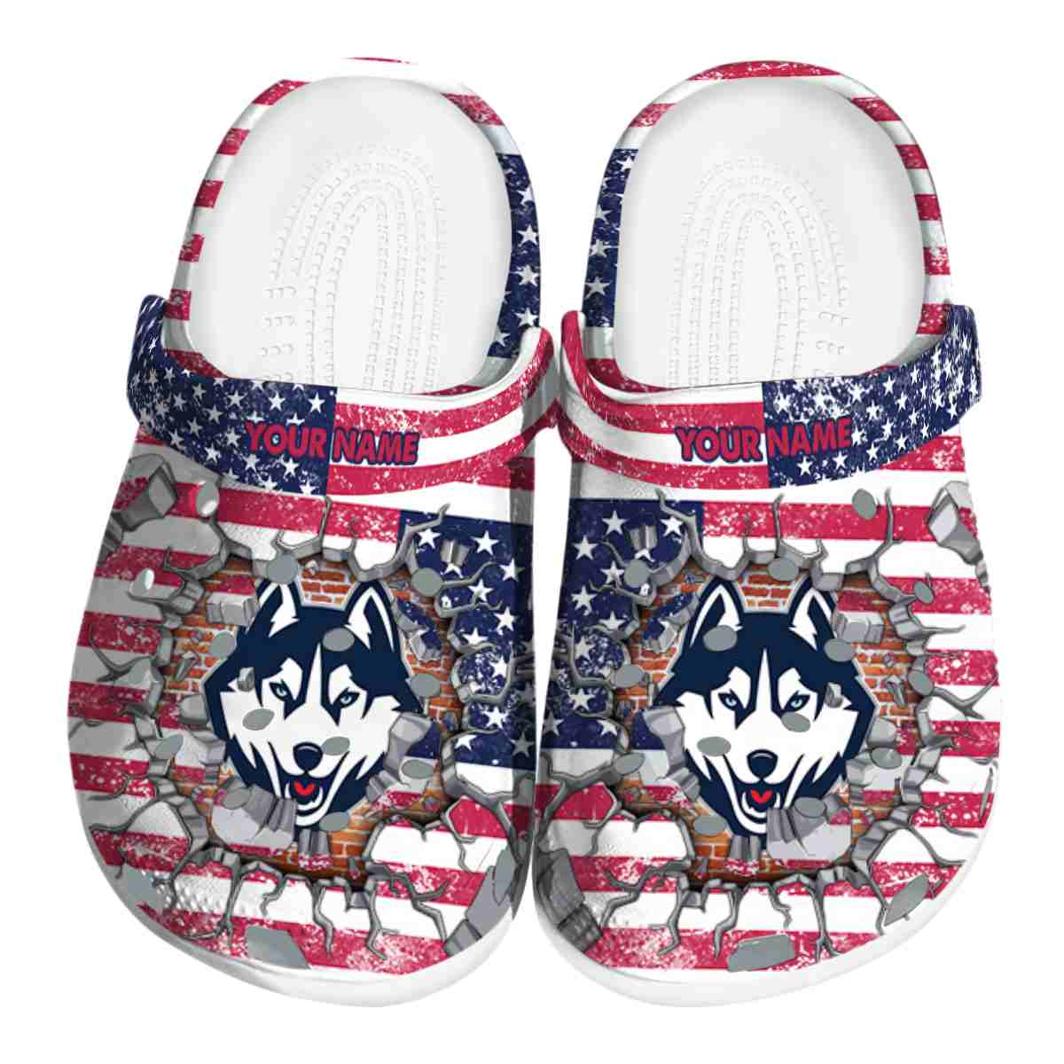 UConn Huskies 2025 NCAA Sport Crocs Clogs For Men Women and Kids - GNL1464983