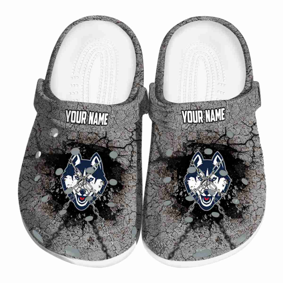 UConn Huskies 2025 NCAA Sport Crocs Clogs For Men Women and Kids - GNL1464984