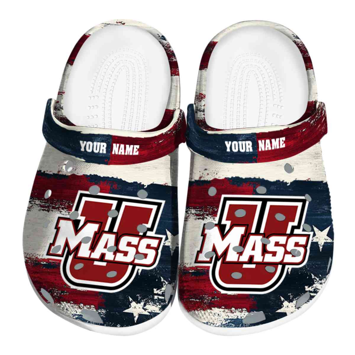 UMass Minutemen 2025 NCAA Sport Crocs Clogs For Men Women and Kids - GNL1465017