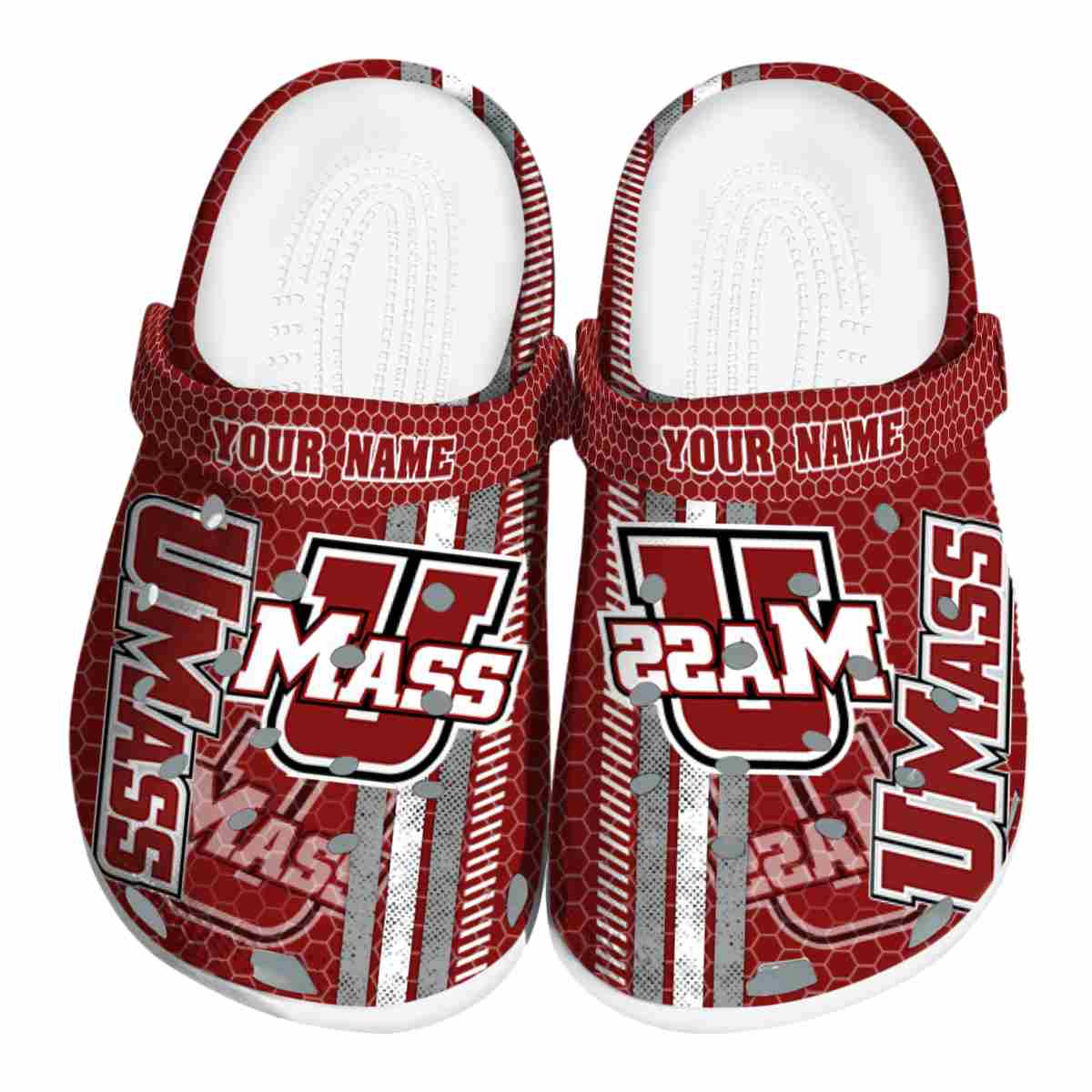 UMass Minutemen 2025 NCAA Sport Crocs Clogs For Men Women and Kids - GNL1464997