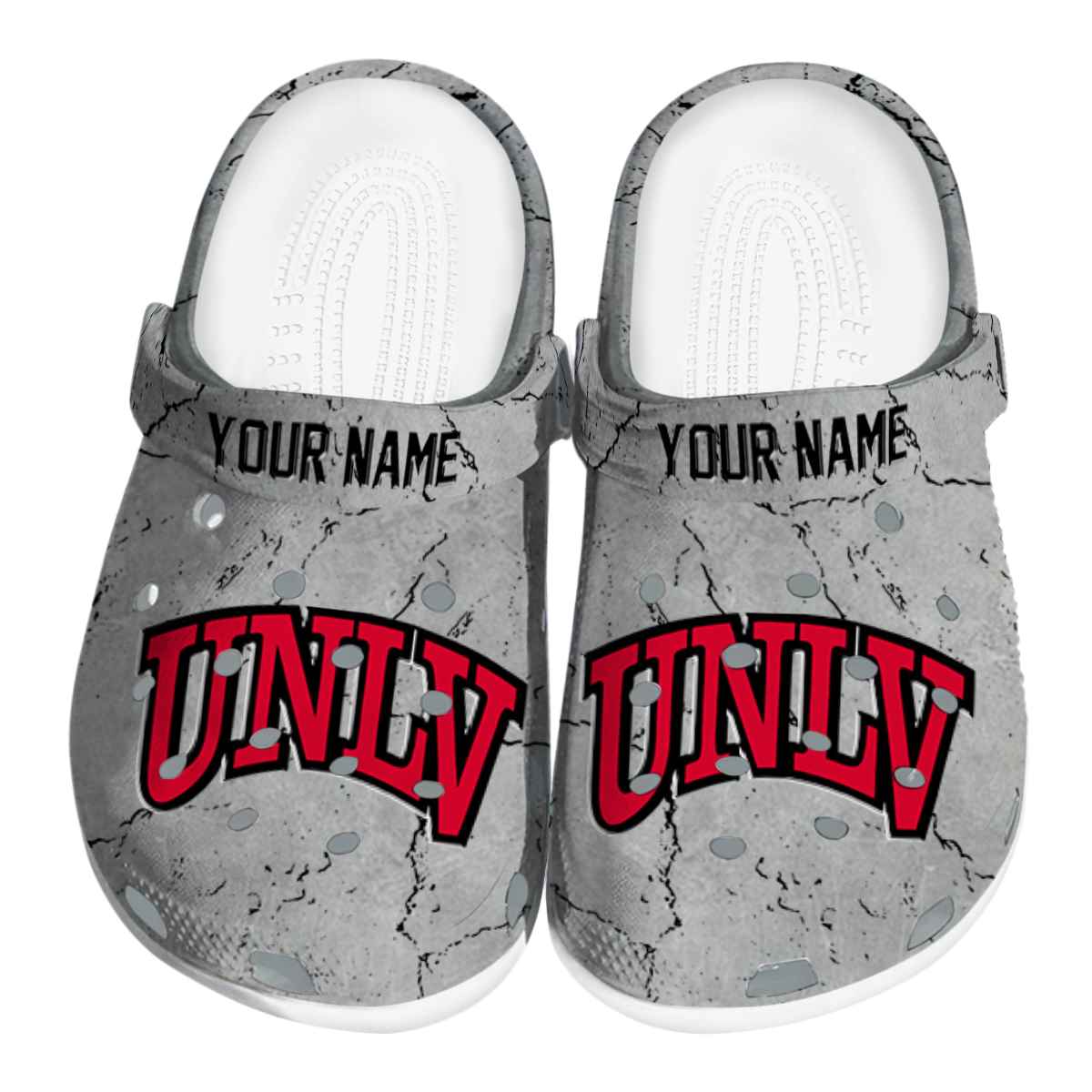 UNLV Rebels 2025 NCAA Sport Crocs Clogs For Men Women and Kids - GNL1465052