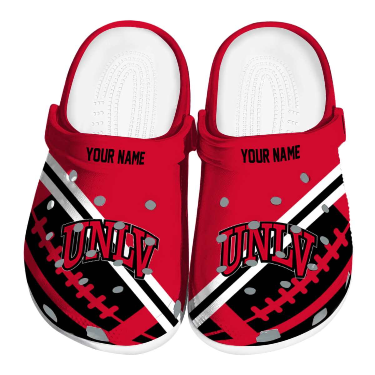 UNLV Rebels 2025 NCAA Sport Crocs Clogs For Men Women and Kids - GNL1465028