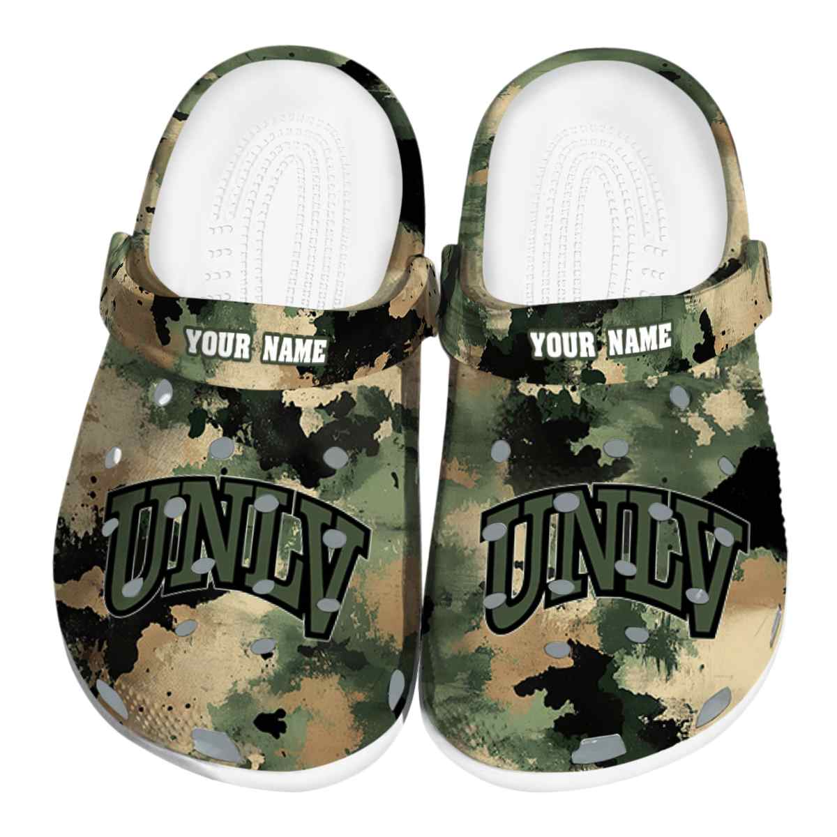 UNLV Rebels 2025 NCAA Sport Crocs Clogs For Men Women and Kids - GNL1465048
