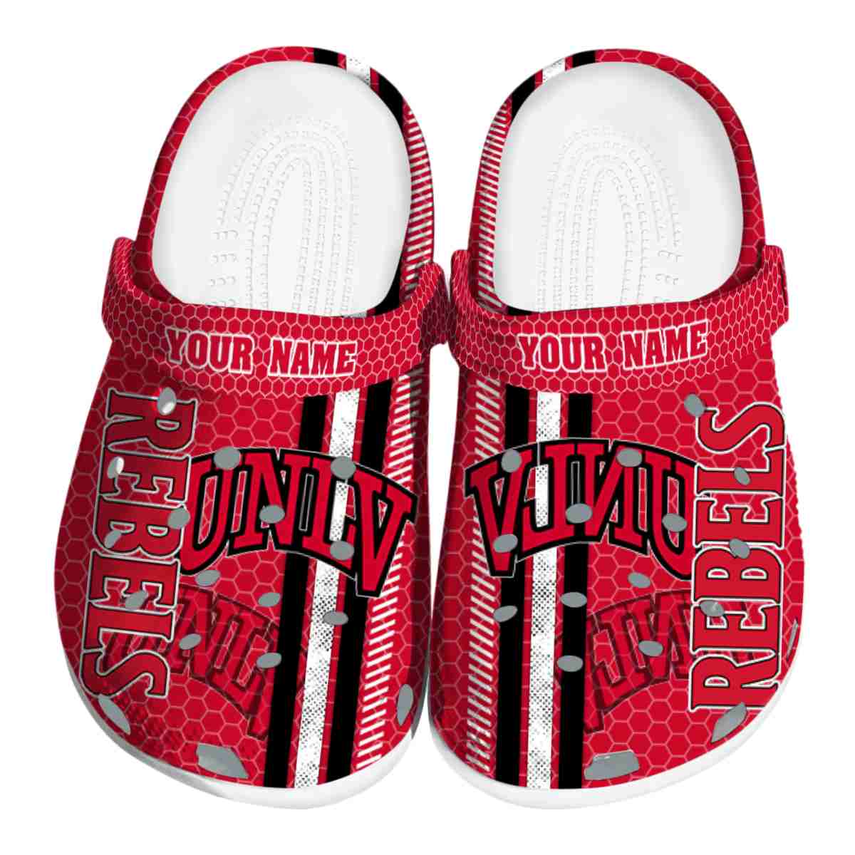 UNLV Rebels 2025 NCAA Sport Crocs Clogs For Men Women and Kids - GNL1465075