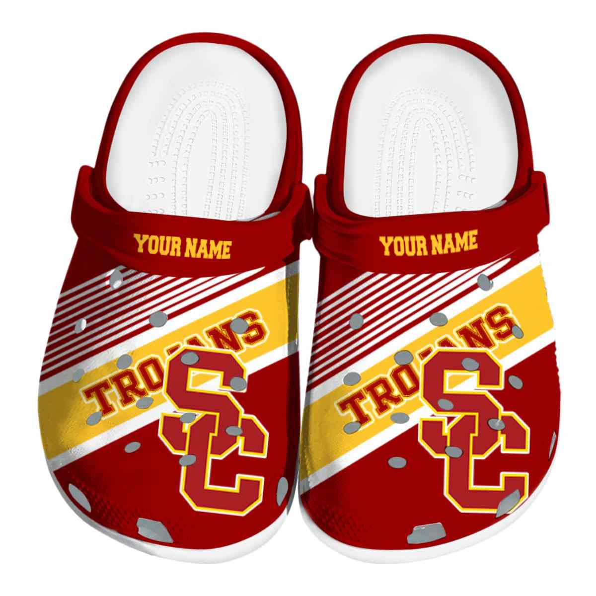 USC Trojans 2025 NCAA Sport Crocs Clogs For Men Women and Kids - GNL1465055