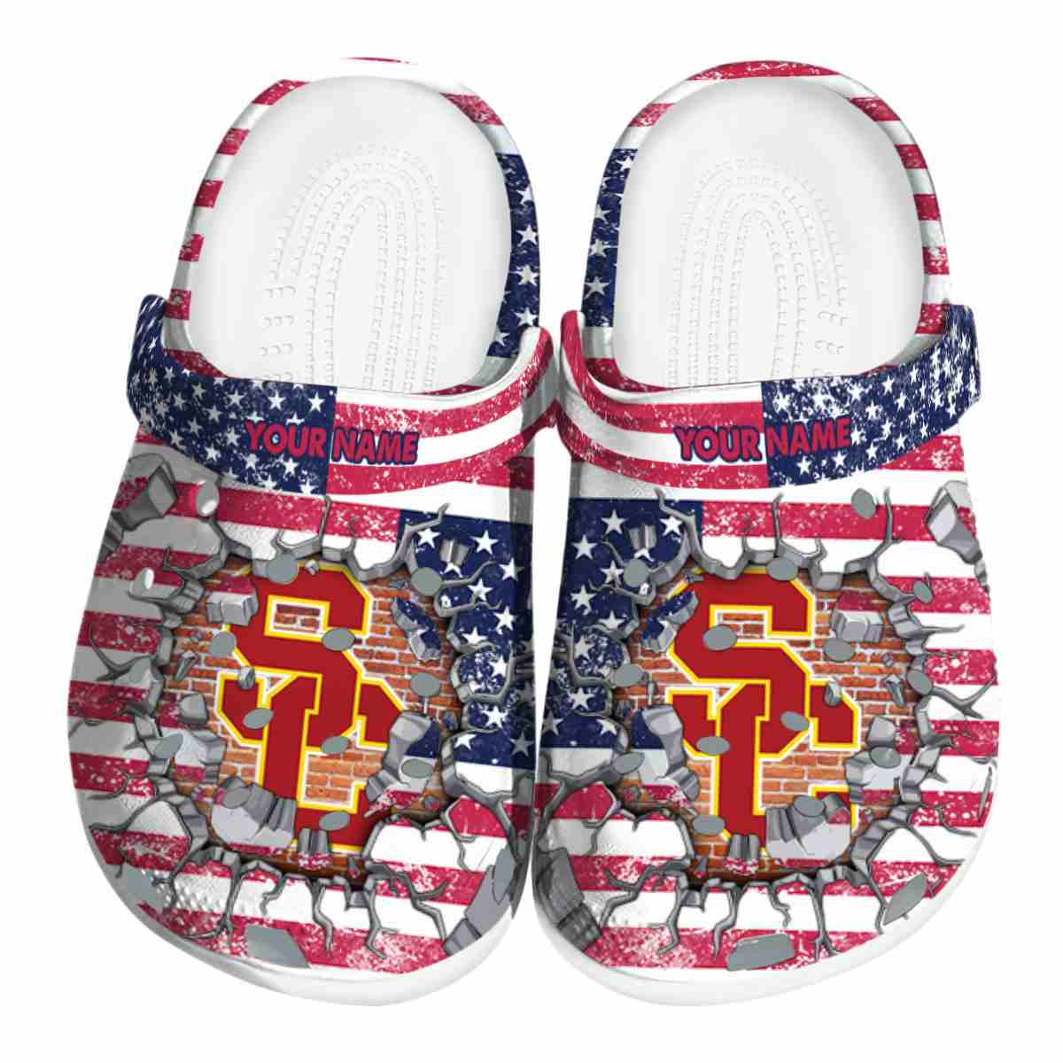 USC Trojans 2025 NCAA Sport Crocs Clogs For Men Women and Kids - GNL1465072