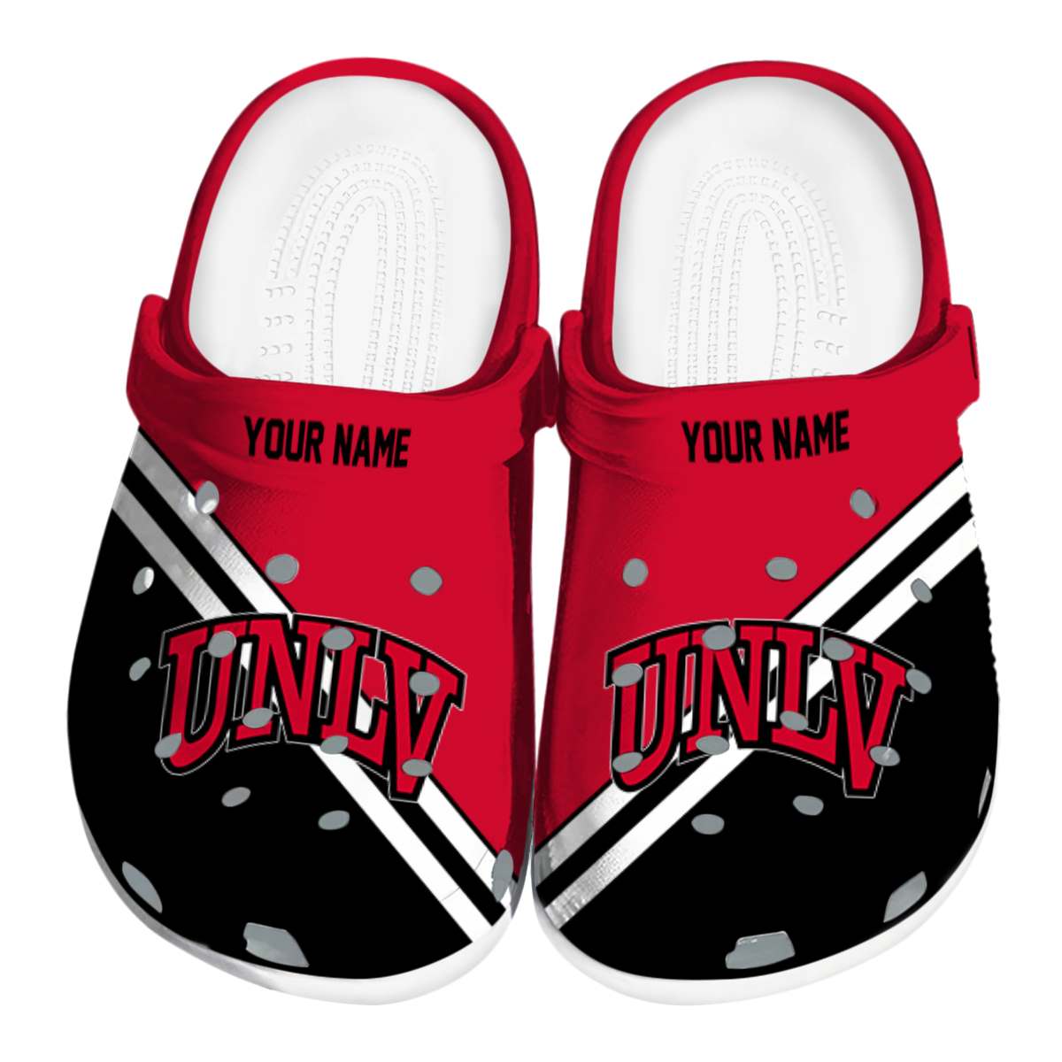 UNLV Rebels 2025 NCAA Sport Crocs Clogs For Men Women and Kids - GNL1465067