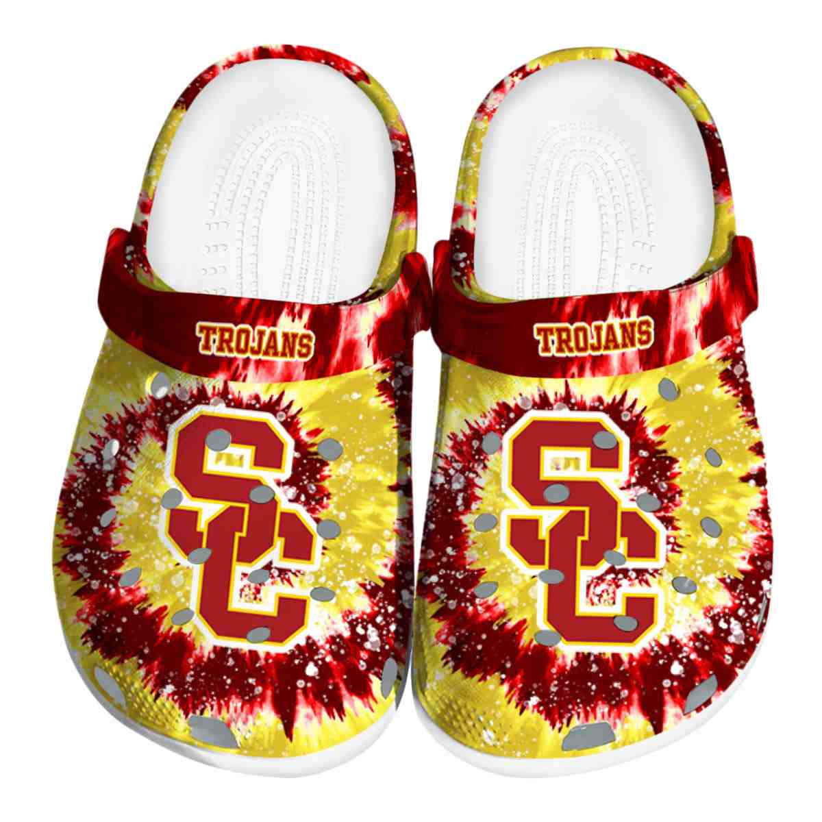 USC Trojans 2025 NCAA Sport Crocs Clogs For Men Women and Kids - GNL1465078