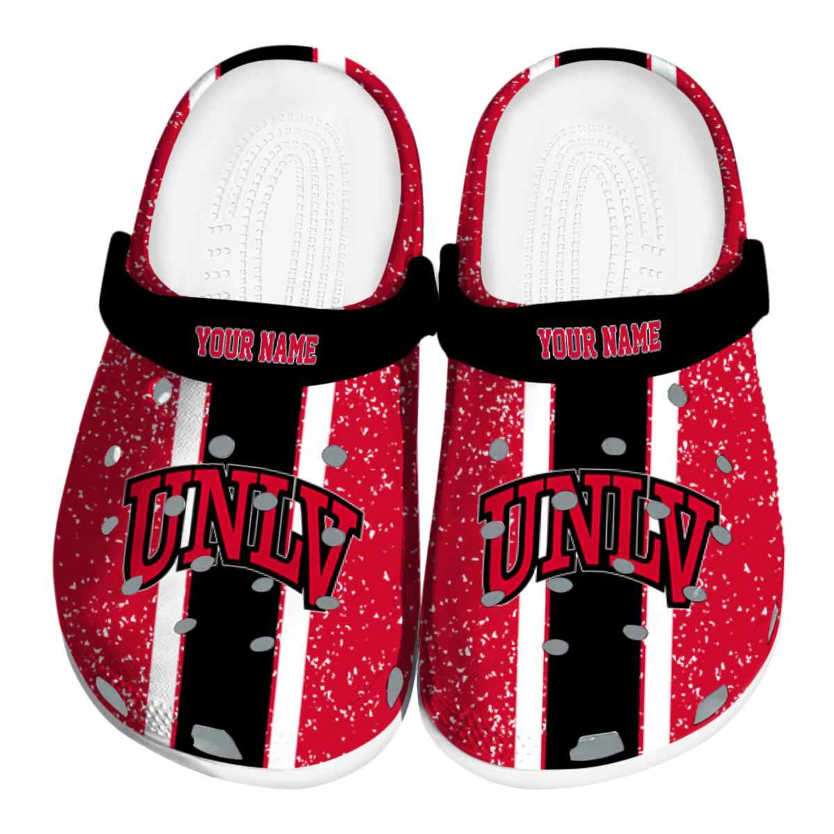 UNLV Rebels 2025 NCAA Sport Crocs Clogs For Men Women and Kids - GNL1465070