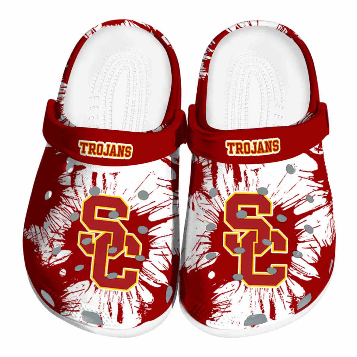 USC Trojans 2025 NCAA Sport Crocs Clogs For Men Women and Kids - GNL1465082